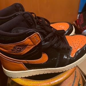Orange & Black OG Jordan 1’s. Serious inquires only